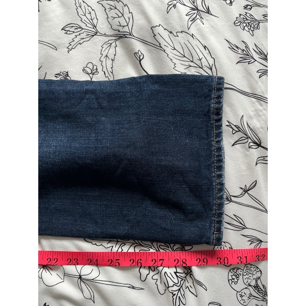 Lucky Brand 410 Athletic Slim Mens Jeans 33x30 Blue Stretch Casual Distressed - Picture 7 of 8